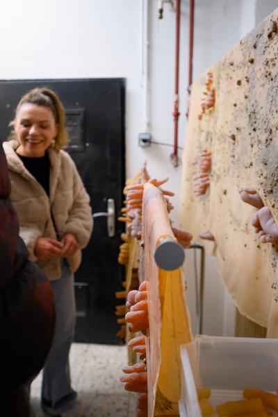 VIENNA ART WEEK 2025: Ivana Lazić @ Open Studio Days (8.11. &amp; 9.11.2025) Foto: eSeL.at - Joanna Pianka