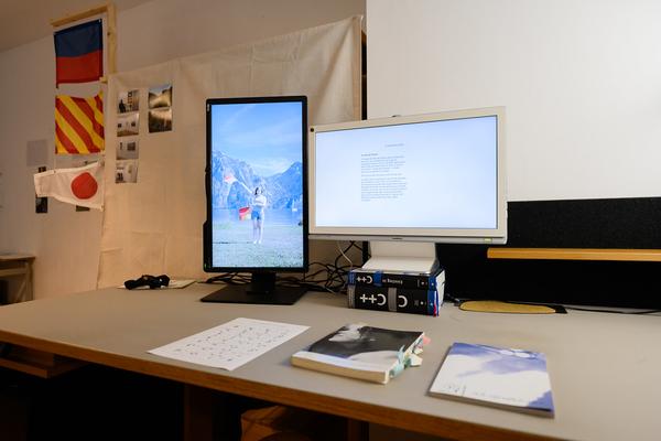 VIENNA ART WEEK 2025: Sarah Rinderer @ Open Studio Days (8.11. &amp; 9.11.2025) Foto: eSeL.at - Joanna Pianka