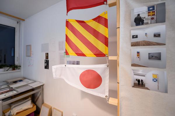 VIENNA ART WEEK 2025: Sarah Rinderer @ Open Studio Days (8.11. &amp; 9.11.2025) Foto: eSeL.at - Joanna Pianka