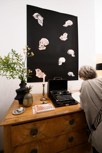 VIENNA ART WEEK 2025: Kathrin Hanga @ Open Studio Days (8.11. &amp; 9.11.2025) Foto: eSeL.at - Joanna Pianka