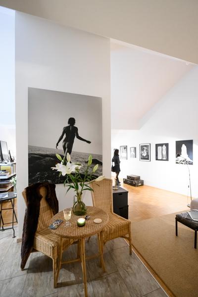 VIENNA ART WEEK 2025: Kathrin Hanga @ Open Studio Days (8.11. &amp; 9.11.2025) Foto: eSeL.at - Joanna Pianka