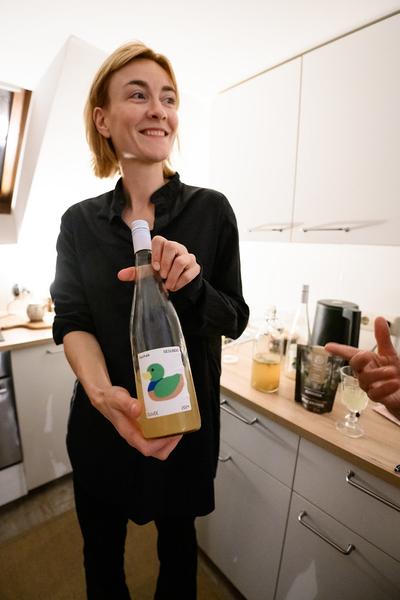 VIENNA ART WEEK 2025: Kathrin Hanga @ Open Studio Days (8.11. &amp; 9.11.2025) Foto: eSeL.at - Joanna Pianka