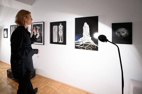 VIENNA ART WEEK 2025: Kathrin Hanga @ Open Studio Days (8.11. &amp; 9.11.2025) Foto: eSeL.at - Joanna Pianka