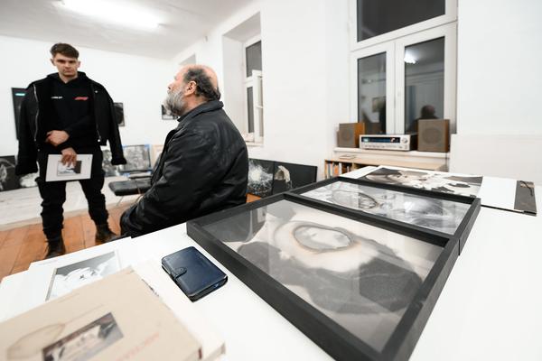 VIENNA ART WEEK 2025: Alexandra Baumgartner @ Open Studio Days (8.11. &amp; 9.11.2025) Foto: eSeL.at - Joanna Pianka