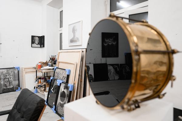 VIENNA ART WEEK 2025: Alexandra Baumgartner @ Open Studio Days (8.11. &amp; 9.11.2025) Foto: eSeL.at - Joanna Pianka