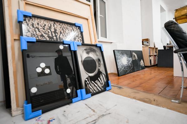 VIENNA ART WEEK 2025: Alexandra Baumgartner @ Open Studio Days (8.11. &amp; 9.11.2025) Foto: eSeL.at - Joanna Pianka