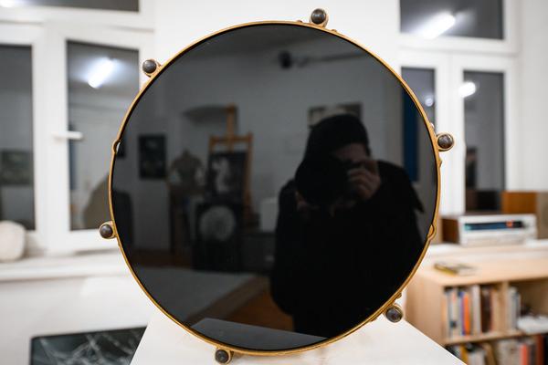 VIENNA ART WEEK 2025: Alexandra Baumgartner @ Open Studio Days (8.11. &amp; 9.11.2025) Foto: eSeL.at - Joanna Pianka