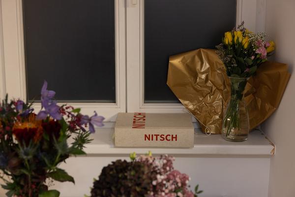 "VERSÖHNUNG" NITSCH. A homage by Kata Oeschlägel (Nitsch Foundation, 6.11.2025 - 31.1.2026) Foto: eSeL.at - Lorenz Seidler
