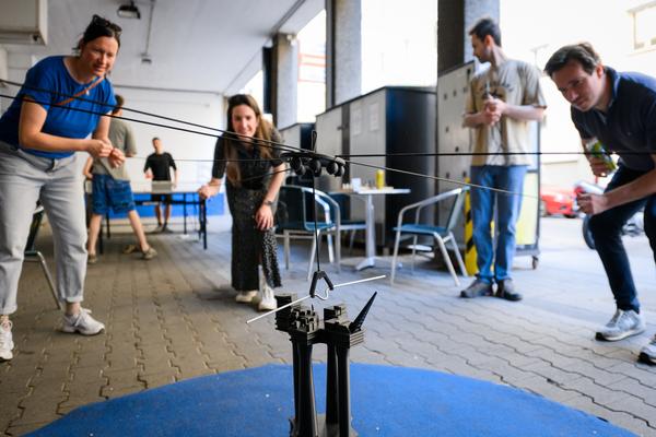 Creatives for Vienna – Making Spaces X Klima Biennale Wien: VIA TANKE (Tankstelle Johanna-Garage, 25.04.2026) Foto: Wirtschaftsagentur Wien / eSeL.at - Joanna Pianka