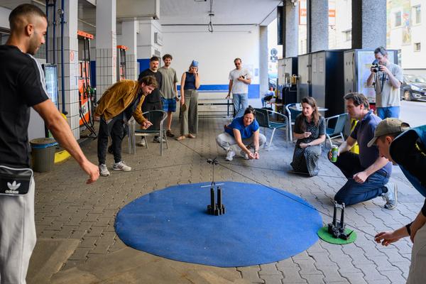 Creatives for Vienna – Making Spaces X Klima Biennale Wien: VIA TANKE (Tankstelle Johanna-Garage, 25.04.2026) Foto: Wirtschaftsagentur Wien / eSeL.at - Joanna Pianka