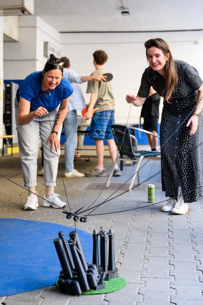 Creatives for Vienna – Making Spaces X Klima Biennale Wien: VIA TANKE (Tankstelle Johanna-Garage, 25.04.2026) Foto: Wirtschaftsagentur Wien / eSeL.at - Joanna Pianka