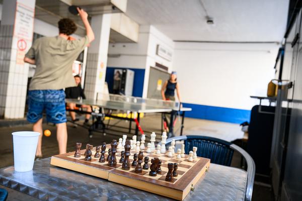 Creatives for Vienna – Making Spaces X Klima Biennale Wien: VIA TANKE (Tankstelle Johanna-Garage, 25.04.2026) Foto: Wirtschaftsagentur Wien / eSeL.at - Joanna Pianka