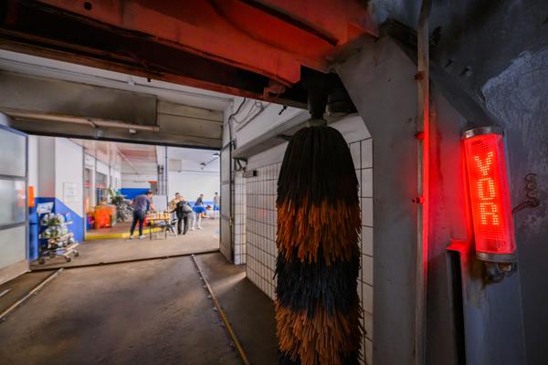 Creatives for Vienna – Making Spaces X Klima Biennale Wien: VIA TANKE (Tankstelle Johanna-Garage, 25.04.2026) Foto: Wirtschaftsagentur Wien / eSeL.at - Joanna Pianka