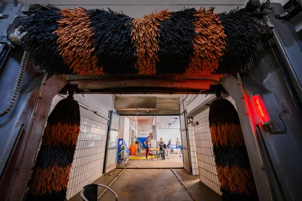 Creatives for Vienna – Making Spaces X Klima Biennale Wien: VIA TANKE (Tankstelle Johanna-Garage, 25.04.2026) Foto: Wirtschaftsagentur Wien / eSeL.at - Joanna Pianka