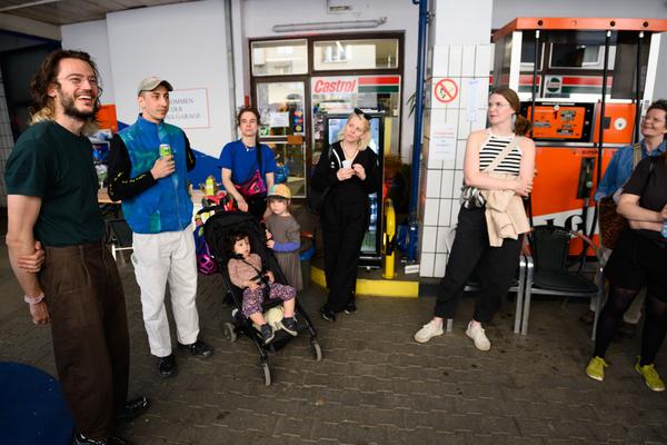 Creatives for Vienna – Making Spaces X Klima Biennale Wien: VIA TANKE (Tankstelle Johanna-Garage, 25.04.2026) Foto: Wirtschaftsagentur Wien / eSeL.at - Joanna Pianka