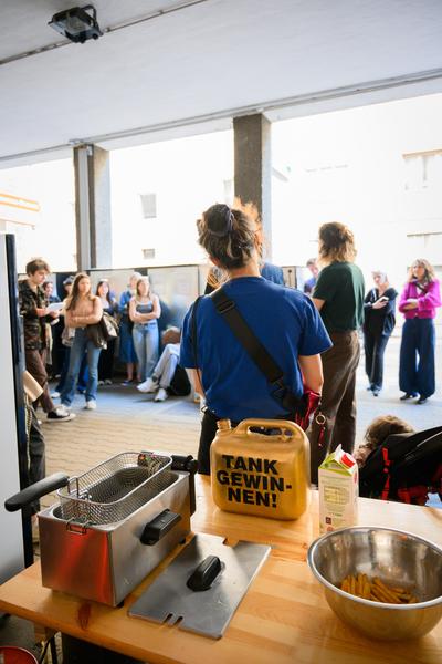 Creatives for Vienna – Making Spaces X Klima Biennale Wien: VIA TANKE (Tankstelle Johanna-Garage, 25.04.2026) Foto: Wirtschaftsagentur Wien / eSeL.at - Joanna Pianka