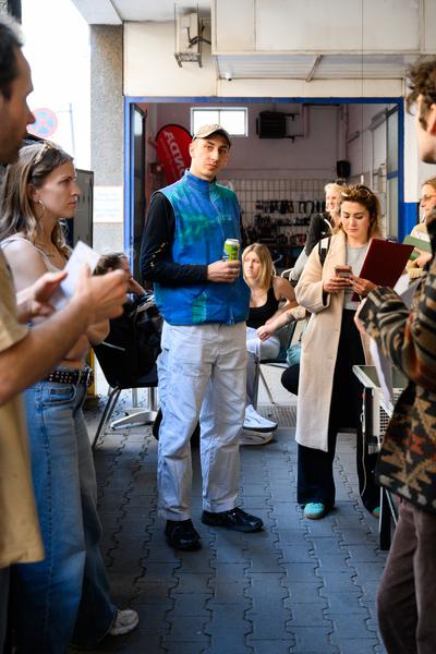 Creatives for Vienna – Making Spaces X Klima Biennale Wien: VIA TANKE (Tankstelle Johanna-Garage, 25.04.2026) Foto: Wirtschaftsagentur Wien / eSeL.at - Joanna Pianka