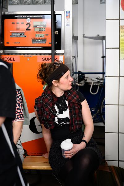 Creatives for Vienna – Making Spaces X Klima Biennale Wien: VIA TANKE (Tankstelle Johanna-Garage, 25.04.2026) Foto: Wirtschaftsagentur Wien / eSeL.at - Joanna Pianka