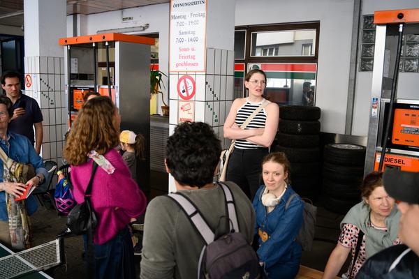 Creatives for Vienna – Making Spaces X Klima Biennale Wien: VIA TANKE (Tankstelle Johanna-Garage, 25.04.2026) Foto: Wirtschaftsagentur Wien / eSeL.at - Joanna Pianka