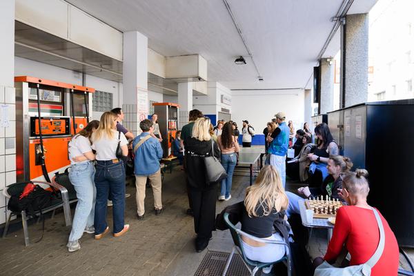 Creatives for Vienna – Making Spaces X Klima Biennale Wien: VIA TANKE (Tankstelle Johanna-Garage, 25.04.2026) Foto: Wirtschaftsagentur Wien / eSeL.at - Joanna Pianka