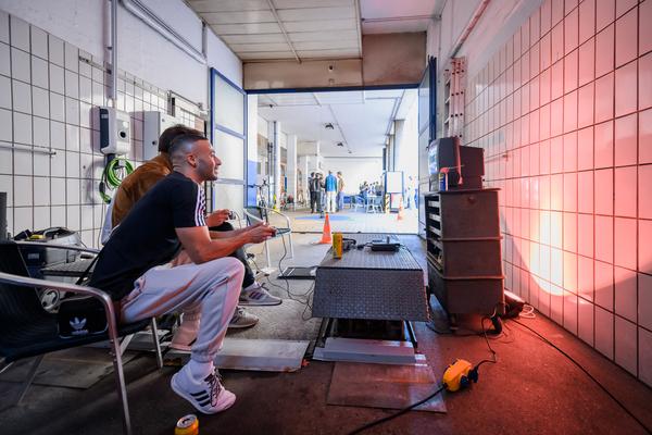 Creatives for Vienna – Making Spaces X Klima Biennale Wien: VIA TANKE (Tankstelle Johanna-Garage, 25.04.2026) Foto: Wirtschaftsagentur Wien / eSeL.at - Joanna Pianka