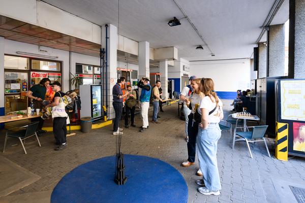 Creatives for Vienna – Making Spaces X Klima Biennale Wien: VIA TANKE (Tankstelle Johanna-Garage, 25.04.2026) Foto: Wirtschaftsagentur Wien / eSeL.at - Joanna Pianka