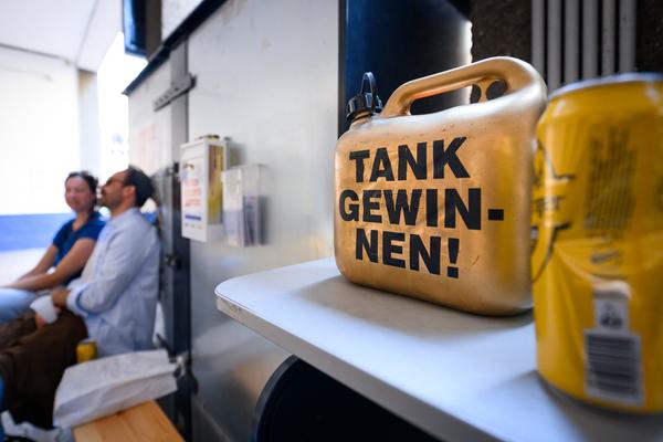 Creatives for Vienna – Making Spaces X Klima Biennale Wien: VIA TANKE (Tankstelle Johanna-Garage, 25.04.2026) Foto: Wirtschaftsagentur Wien / eSeL.at - Joanna Pianka