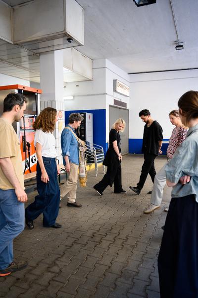 Creatives for Vienna – Making Spaces X Klima Biennale Wien: VIA TANKE (Tankstelle Johanna-Garage, 25.04.2026) Foto: Wirtschaftsagentur Wien / eSeL.at - Joanna Pianka