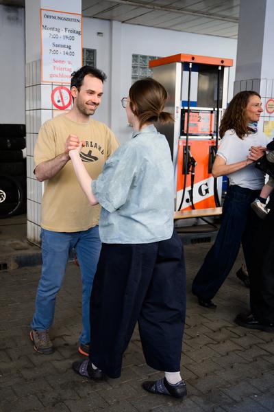 Creatives for Vienna – Making Spaces X Klima Biennale Wien: VIA TANKE (Tankstelle Johanna-Garage, 25.04.2026) Foto: Wirtschaftsagentur Wien / eSeL.at - Joanna Pianka
