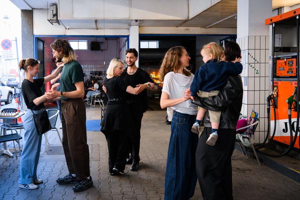 Creatives for Vienna – Making Spaces X Klima Biennale Wien: VIA TANKE (Tankstelle Johanna-Garage, 25.04.2026) Foto: Wirtschaftsagentur Wien / eSeL.at - Joanna Pianka