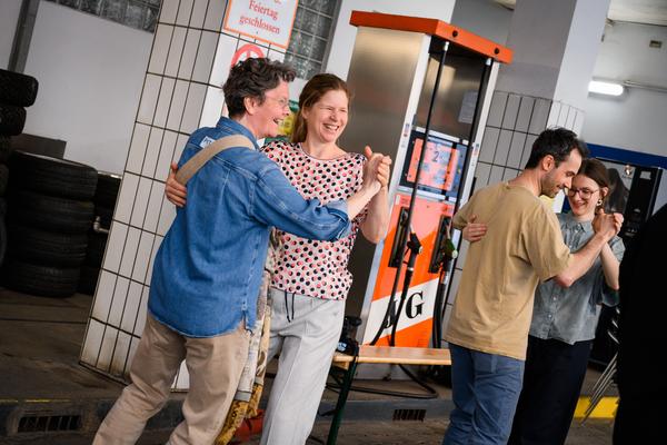 Creatives for Vienna – Making Spaces X Klima Biennale Wien: VIA TANKE (Tankstelle Johanna-Garage, 25.04.2026) Foto: Wirtschaftsagentur Wien / eSeL.at - Joanna Pianka