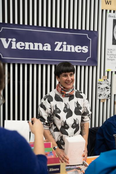 Vienna Art Book Fair #3 (Die Angewandte/VZA - 17--19.10.2025) Foto: eSeL.at - Sarah Tasha