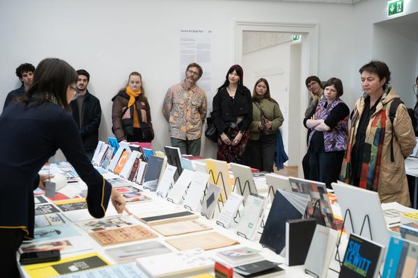 Vienna Art Book Fair #3 (Die Angewandte/VZA - 17--19.10.2025) Foto: eSeL.at - Sarah Tasha