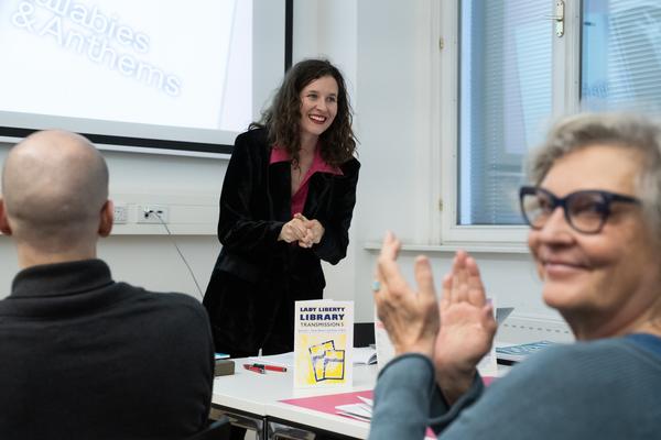 Vienna Art Book Fair #3 (Die Angewandte/VZA - 17--19.10.2025) Foto: eSeL.at - Sarah Tasha