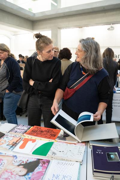 Vienna Art Book Fair #3 (Die Angewandte/VZA - 17--19.10.2025) Foto: eSeL.at - Sarah Tasha
