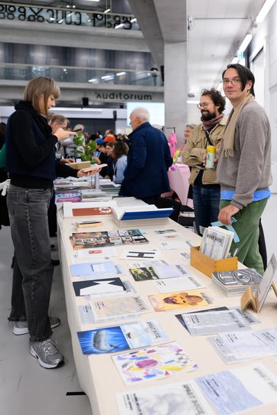 Vienna Art Book Fair #3 (Die Angewandte / VZA, 17. - 19.10.2025) Foto: eSeL.at - Joanna Pianka