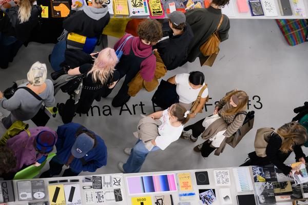 Vienna Art Book Fair #3 (Die Angewandte / VZA, 17. - 19.10.2025) Foto: eSeL.at - Joanna Pianka