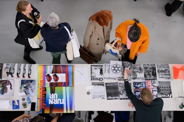 Vienna Art Book Fair #3 (Die Angewandte / VZA, 17. - 19.10.2025) Foto: eSeL.at - Joanna Pianka