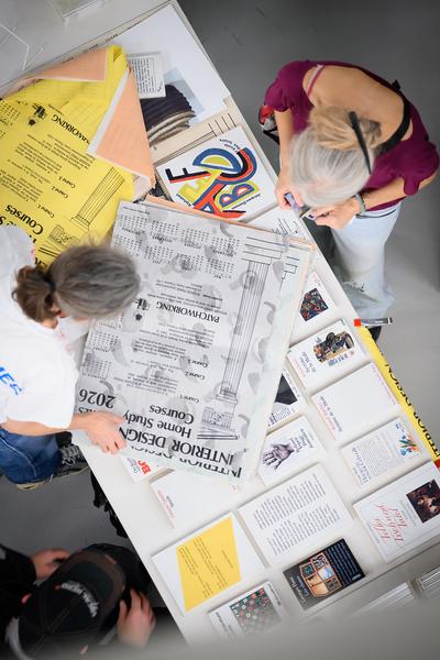 Vienna Art Book Fair #3 (Die Angewandte / VZA, 17. - 19.10.2025) Foto: eSeL.at - Joanna Pianka