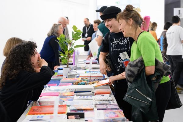Vienna Art Book Fair #3 (Die Angewandte / VZA, 17. - 19.10.2025) Foto: eSeL.at - Joanna Pianka