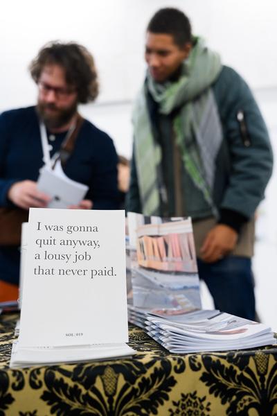 Vienna Art Book Fair #3 (Die Angewandte / VZA, 17. - 19.10.2025) Foto: eSeL.at - Joanna Pianka