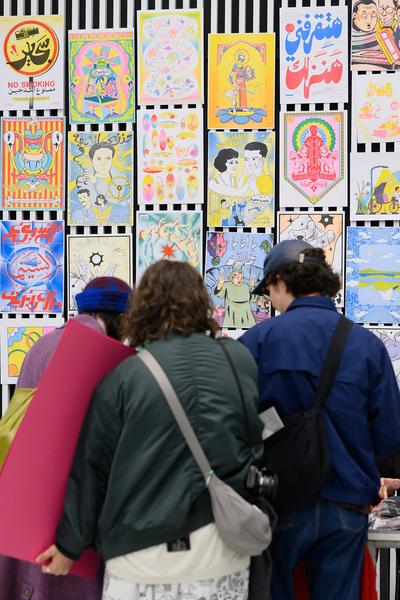 Vienna Art Book Fair #3 (Die Angewandte / VZA, 17. - 19.10.2025) Foto: eSeL.at - Joanna Pianka