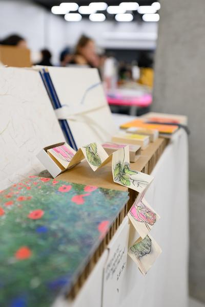 Vienna Art Book Fair #3 (Die Angewandte / VZA, 17. - 19.10.2025) Foto: eSeL.at - Joanna Pianka