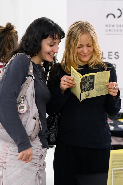 Vienna Art Book Fair #3 (Die Angewandte / VZA, 17. - 19.10.2025) Foto: eSeL.at - Joanna Pianka