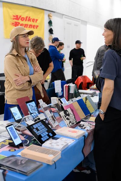 Vienna Art Book Fair #3 (Die Angewandte / VZA, 17. - 19.10.2025) Foto: eSeL.at - Joanna Pianka