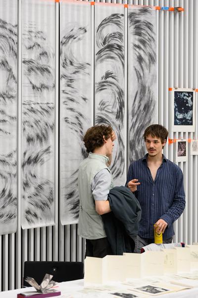Vienna Art Book Fair #3 (Die Angewandte / VZA, 17. - 19.10.2025) Foto: eSeL.at - Joanna Pianka
