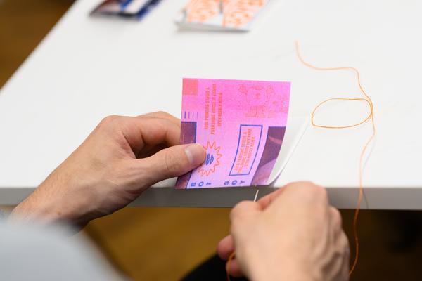 Vienna Art Book Fair #3 (Die Angewandte / VZA, 17. - 19.10.2025) Foto: eSeL.at - Joanna Pianka