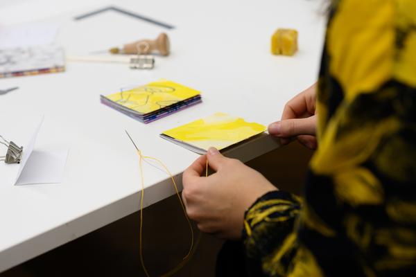 Vienna Art Book Fair #3 (Die Angewandte / VZA, 17. - 19.10.2025) Foto: eSeL.at - Joanna Pianka