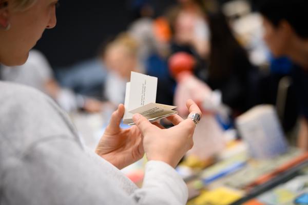 Vienna Art Book Fair #3 (Die Angewandte / VZA, 17. - 19.10.2025) Foto: eSeL.at - Joanna Pianka