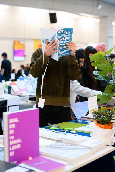 Vienna Art Book Fair #3 (Die Angewandte / VZA, 17. - 19.10.2025) Foto: eSeL.at - Joanna Pianka